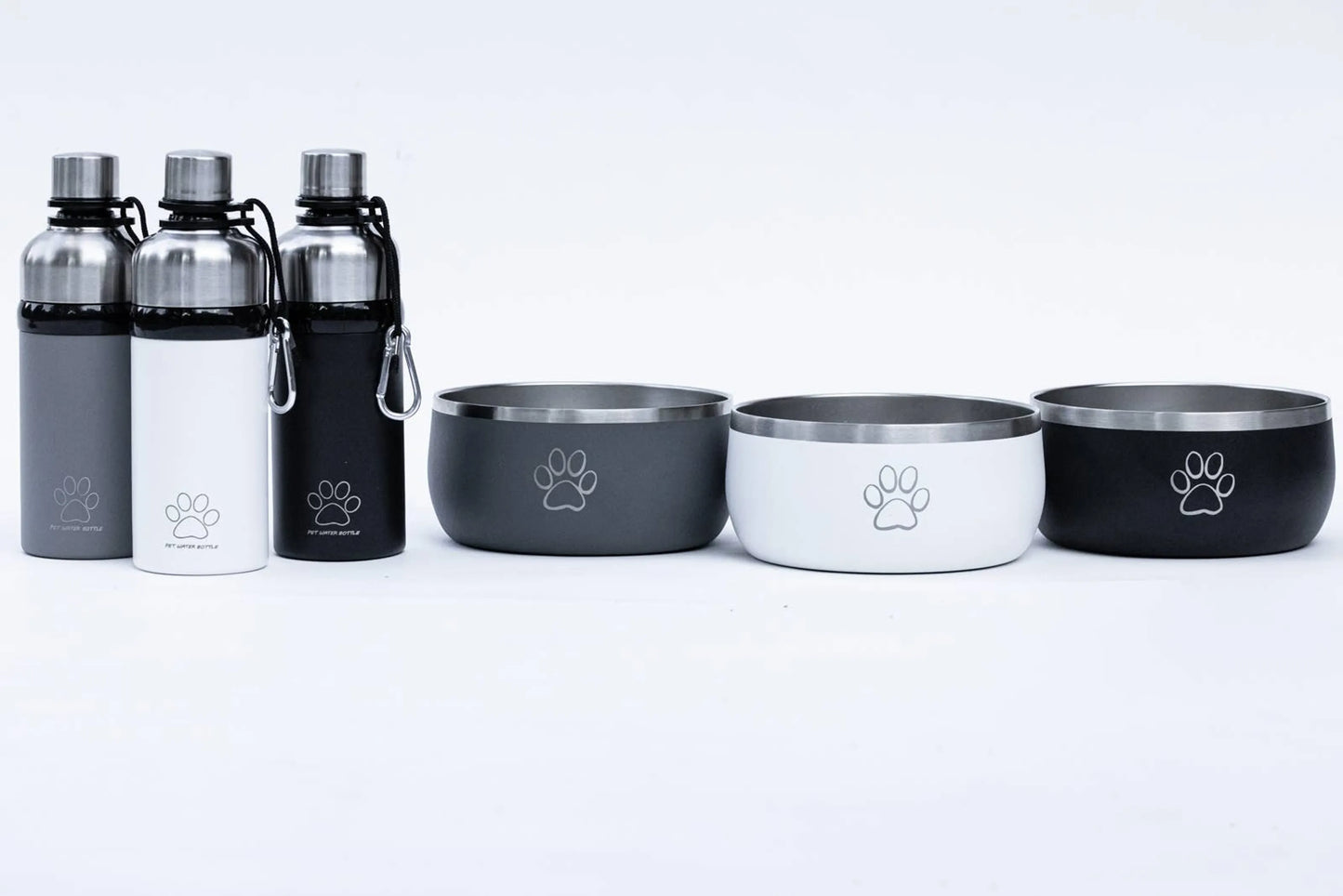 Pet Water Bottle & Dog Bowl Set