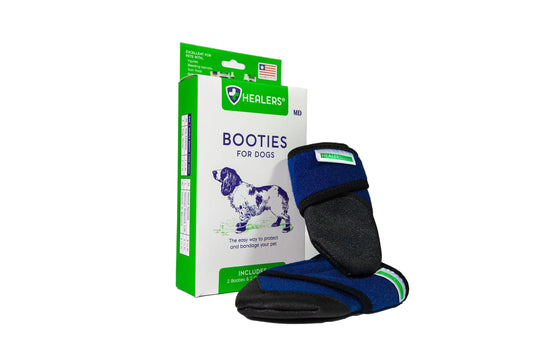 Healers Medical Dog Booties - One Pair - Extra Large