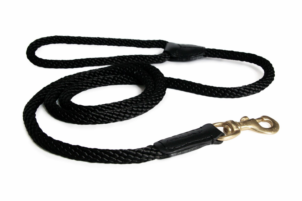 Alvalley Rope and Leather Snap Lead - Luxvetco