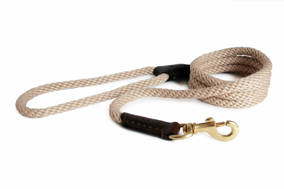 Alvalley Rope and Leather Snap Lead - Luxvetco