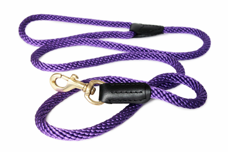 Alvalley Rope and Leather Snap Lead - Luxvetco
