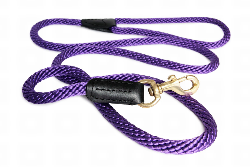 Alvalley Rope and Leather Snap Lead - Luxvetco