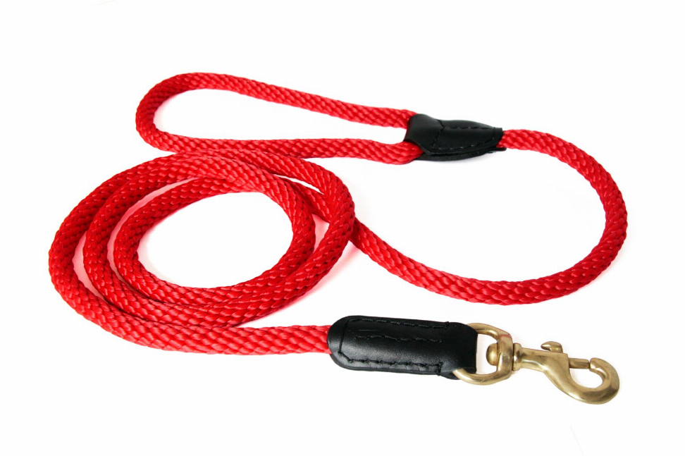 Alvalley Rope and Leather Snap Lead - Luxvetco