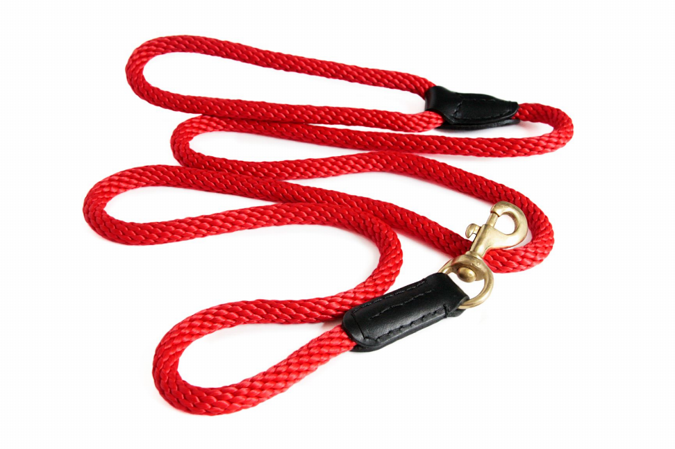 Alvalley Rope and Leather Snap Lead - Luxvetco