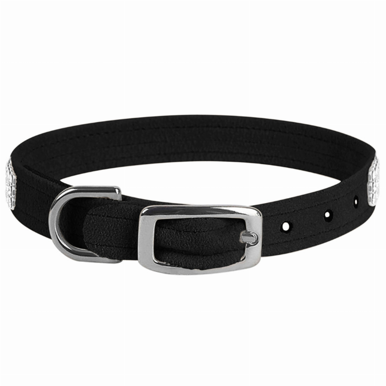 Susan Lanci Designs 3 Row Giltmore Crystals Collar - Luxvetco