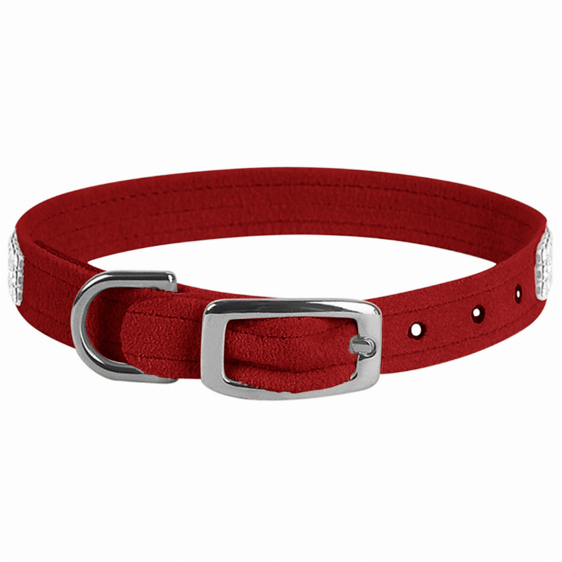 Susan Lanci Designs 3 Row Giltmore Crystals Collar - Luxvetco