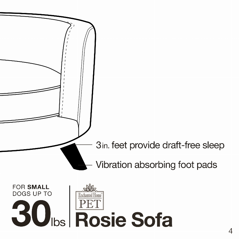 Rosie Sofa - Luxvetco
