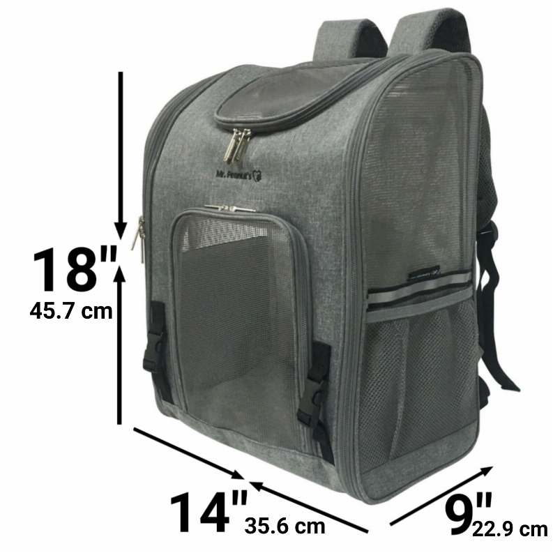 Mr. Peanut's Aspen Series Airline Capable Backpack Pet Carrier - Luxvetco