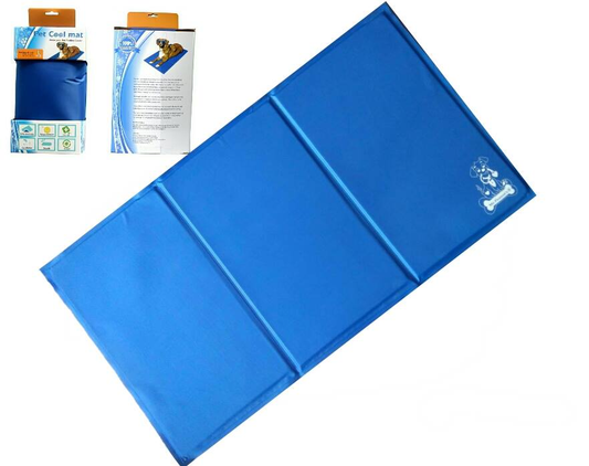 Mr. Peanut's Pet Chill Pad - Pressure Activated Cooling Non-Toxic Gel Pet Mat - Luxvetco