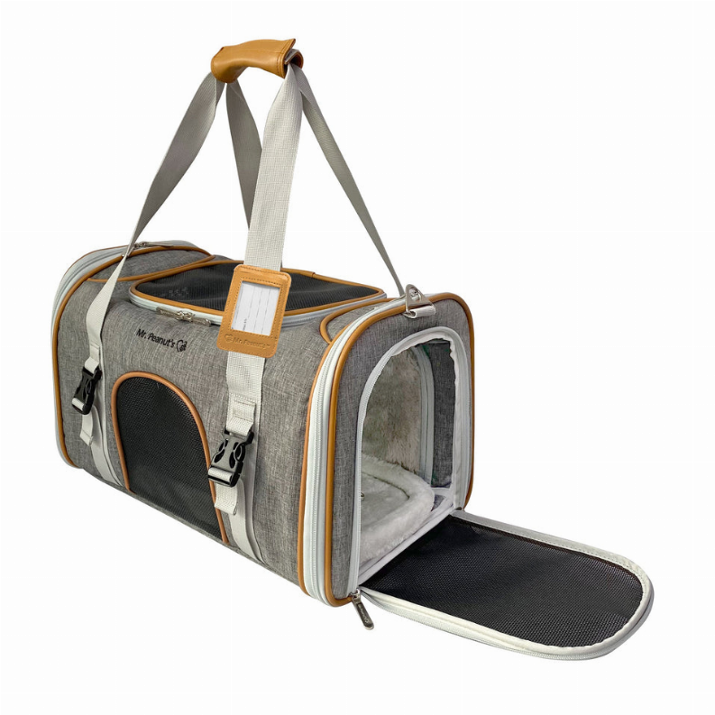 Mr. Peanut's Platinum Series Expandable Pet Carrier - Luxvetco