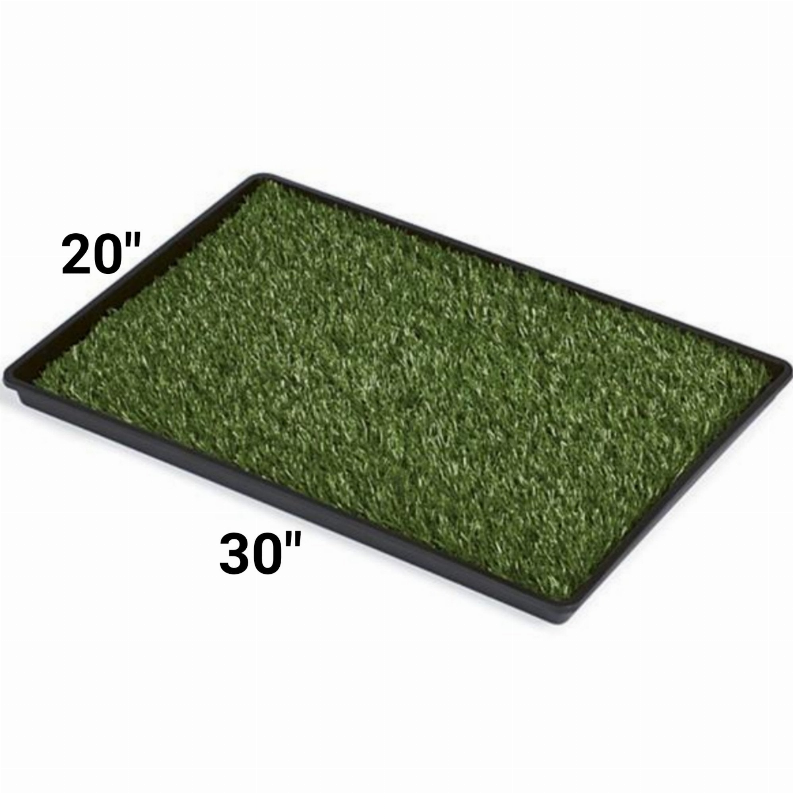 Mr. Peanut's Potty Place - Artificial Grass Puppy Pad for Dogs and Small Pets - Luxvetco
