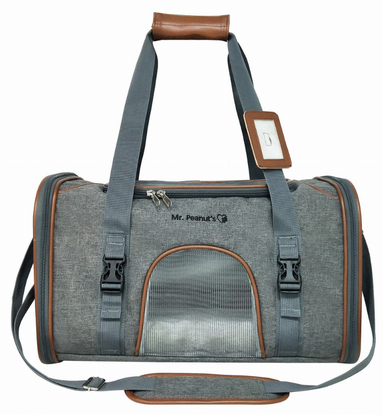 Mr. Peanut's Platinum Series Expandable Pet Carrier - Luxvetco