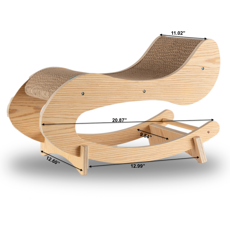 Cat Rocking Chair with Detachable Cat Swing