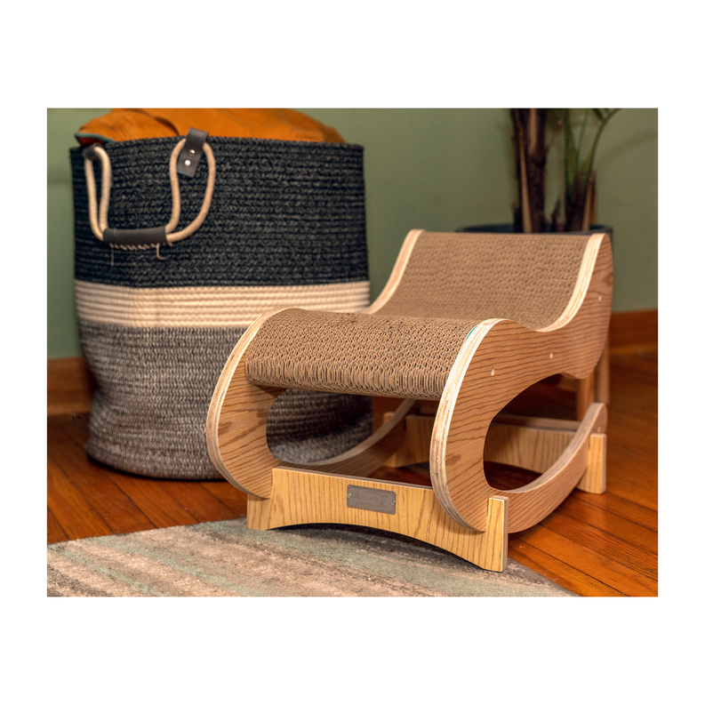 Cat Rocking Chair with Detachable Cat Swing