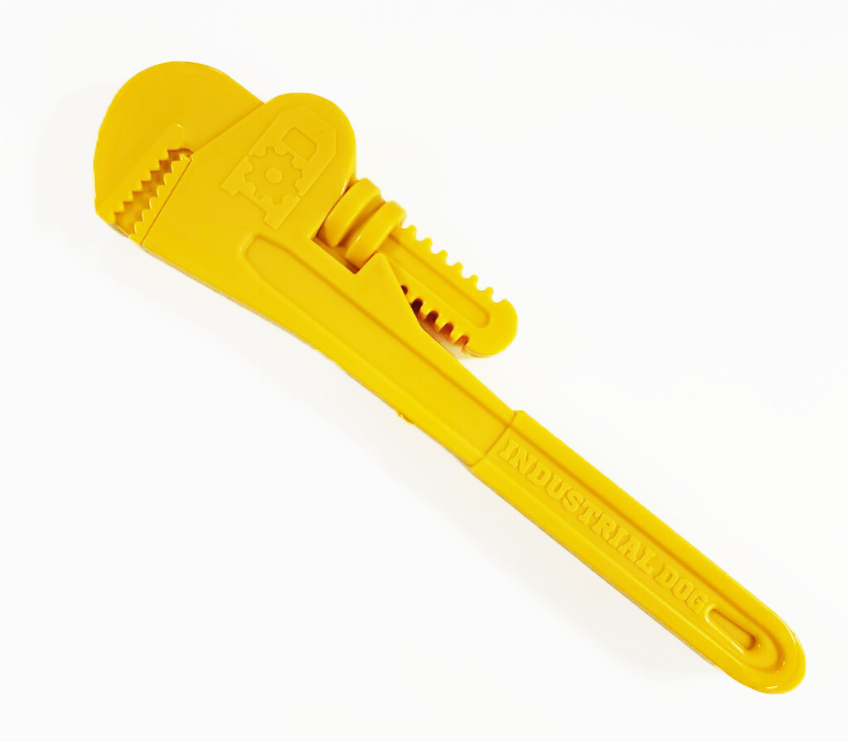 ID Pipe Wrench  Ultra Durable Nylon Dog Chew Toy for Aggressive Chewers - Luxvetco