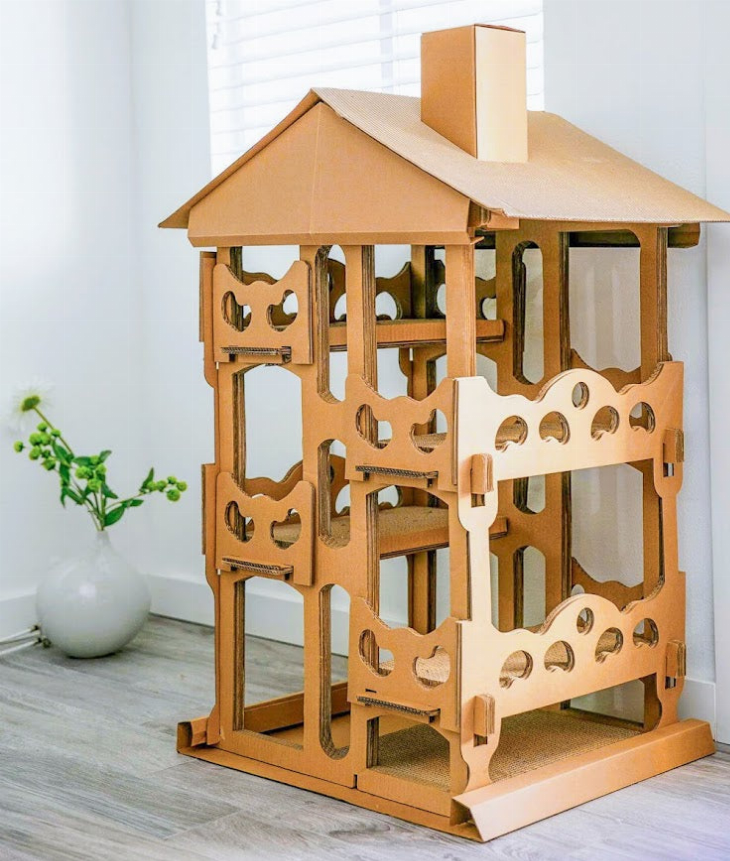 Feline Chateau Cat House - Luxvetco