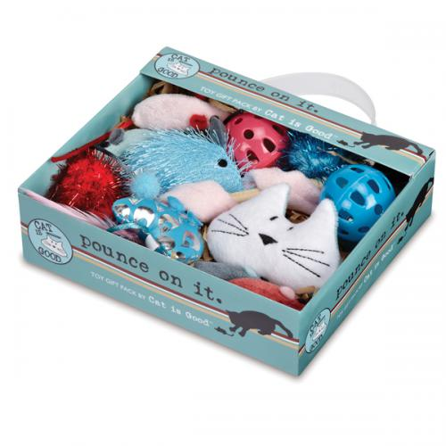 Cat is Good Pounce on It 12-Piece Gift Packs - Luxvetco