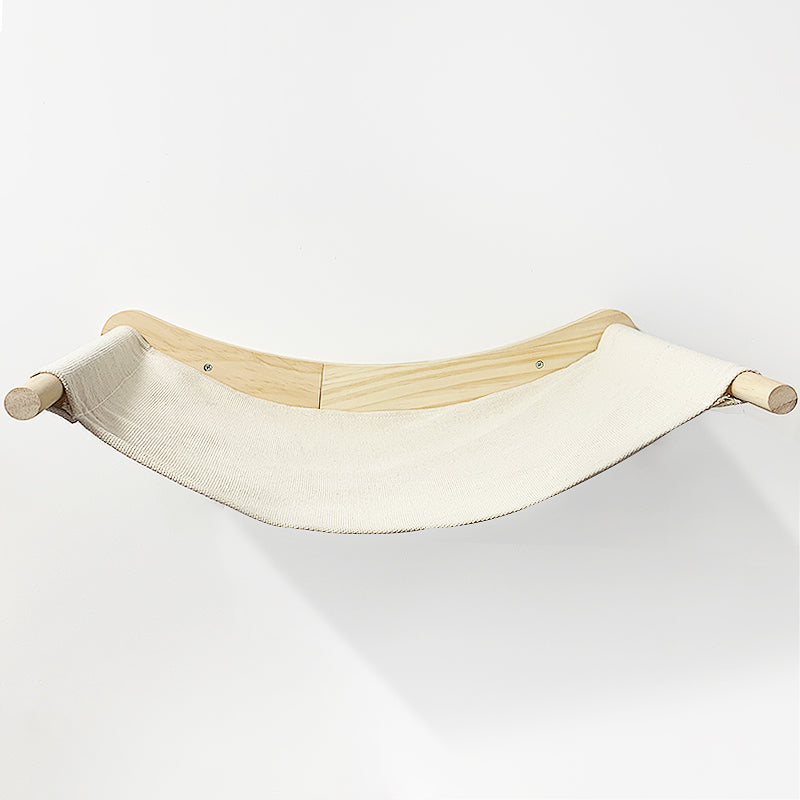 Wooden Cat Hammock Climbing Shelf