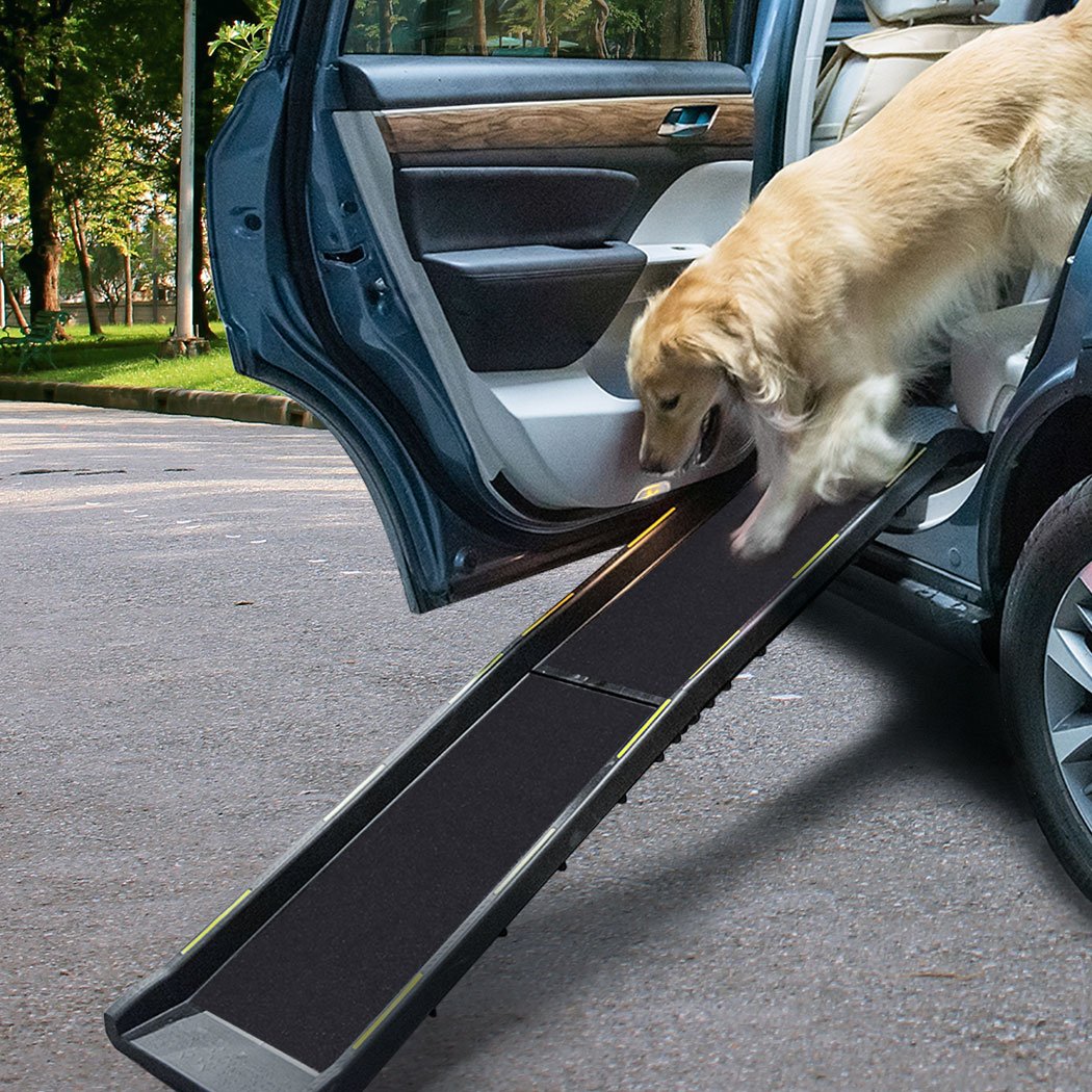 Pet Stairs Dog Ramp Ramps Foldable Ladder Steps - Luxvetco